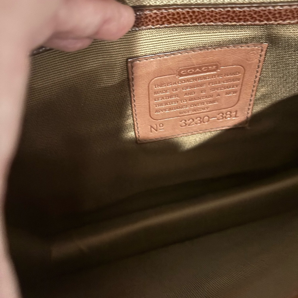 RARE Vintage Coach Madison Spence Crossbody - Made in Italy - Picture 8 of 9